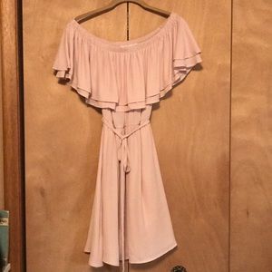 Blush pink dress